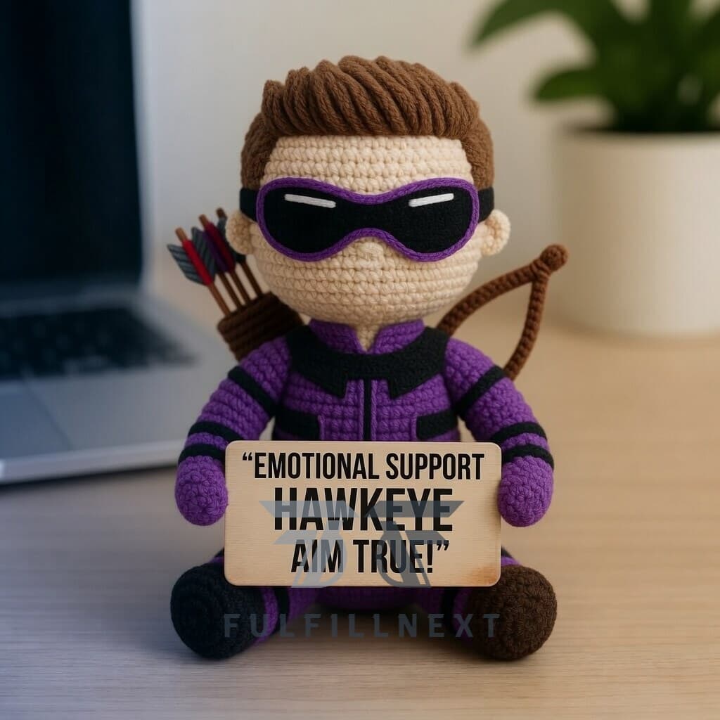 Marvel Emotional Support Crochet Doll - Image 15