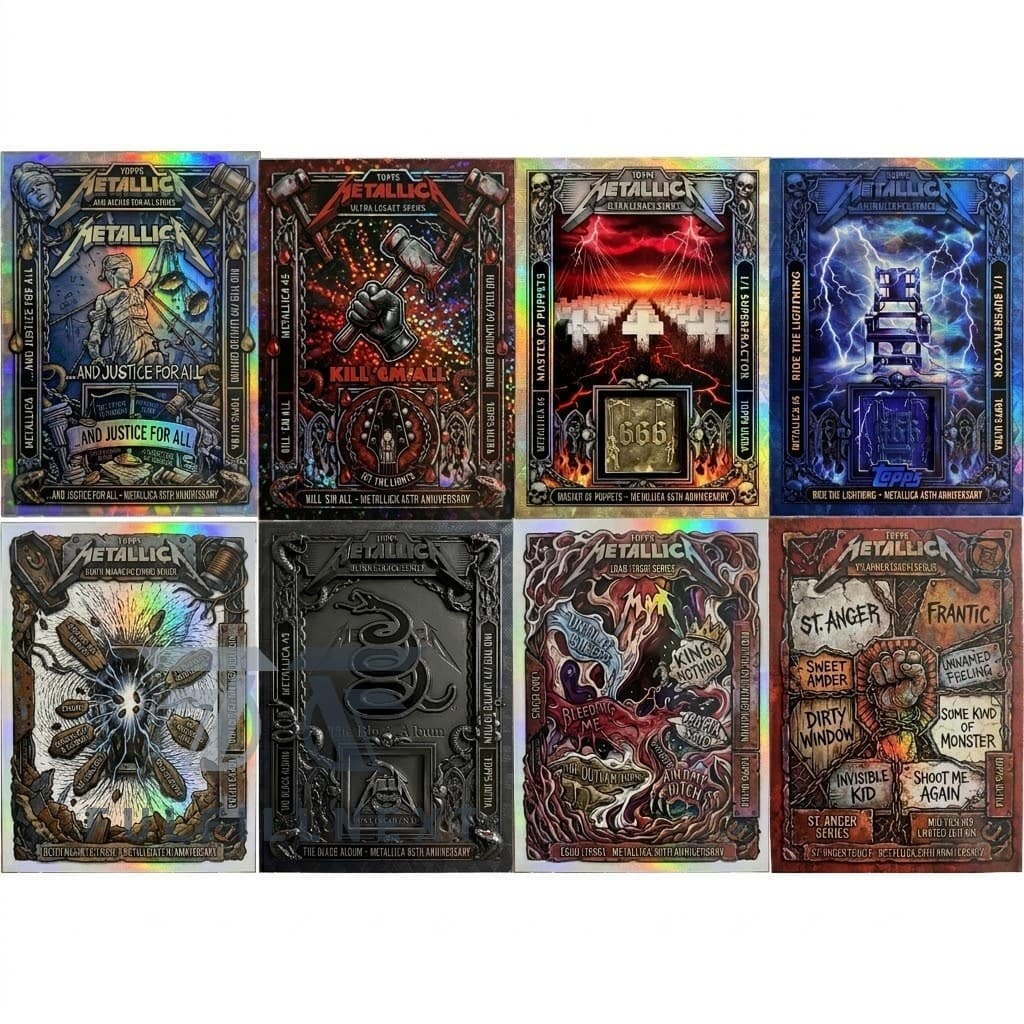 Metallica 45th Anniversary Trading Cards - Image 3