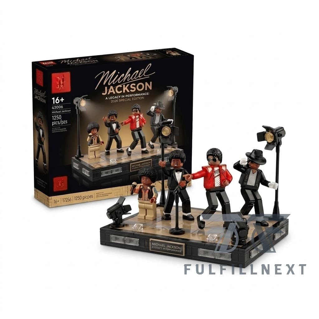 Michael Jackson A Legacy In Performance Building Blocks Set - Image 1