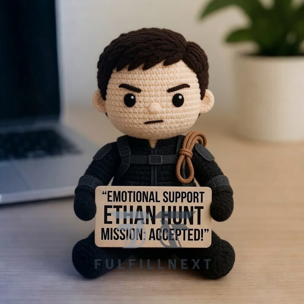 Mission Impossible 30th Anniversary Crochet Doll - Image 1