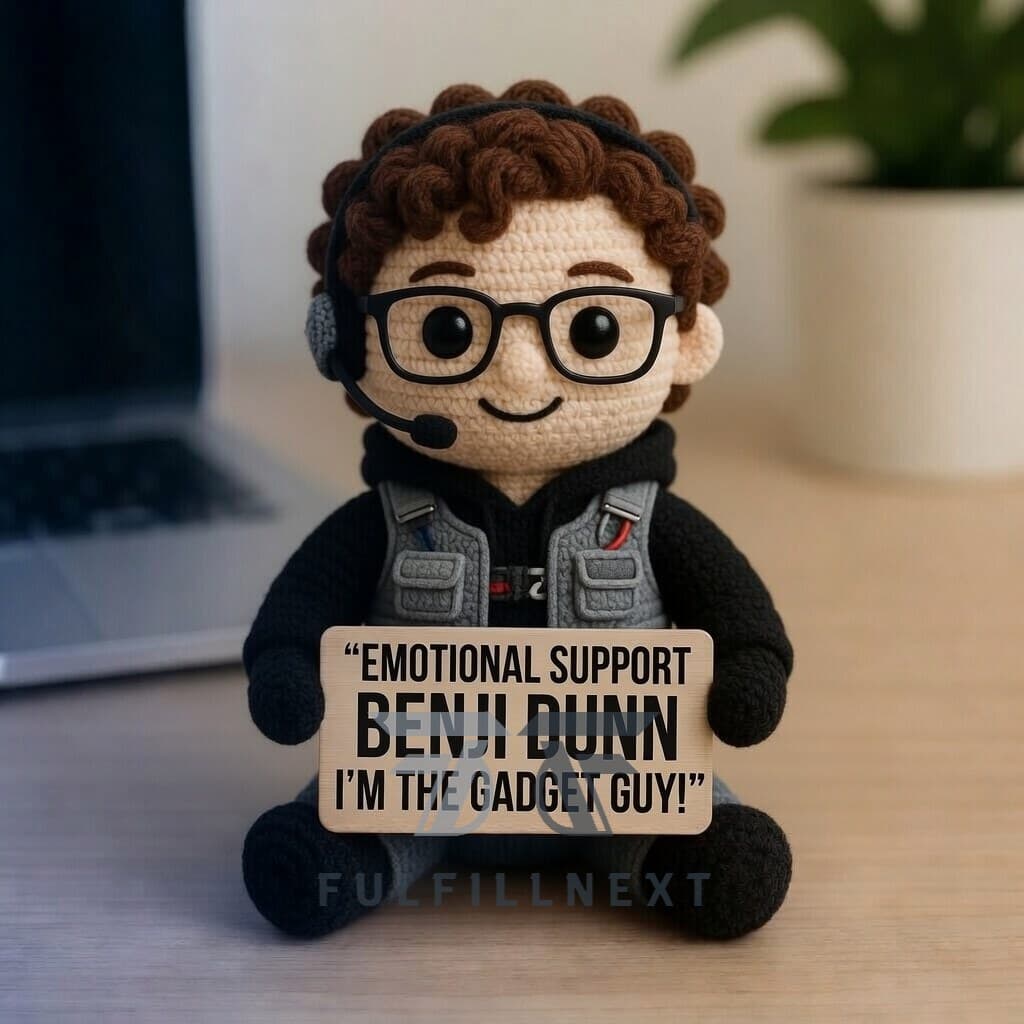 Mission Impossible 30th Anniversary Crochet Doll - Image 3