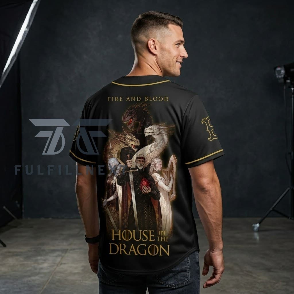 MLB All Team x House of the Dragon Baseball Jersey - Image 3