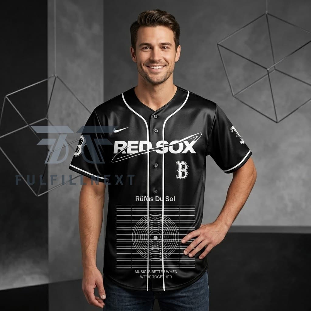 MLB All Team x RÜFÜS DU SOL 2026 North America Tour Baseball Jersey - Image 2