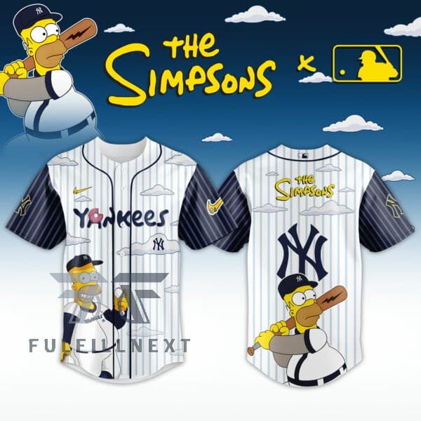 MLB All Team x The Simpsons 2026 Baseball Jersey - Image 5