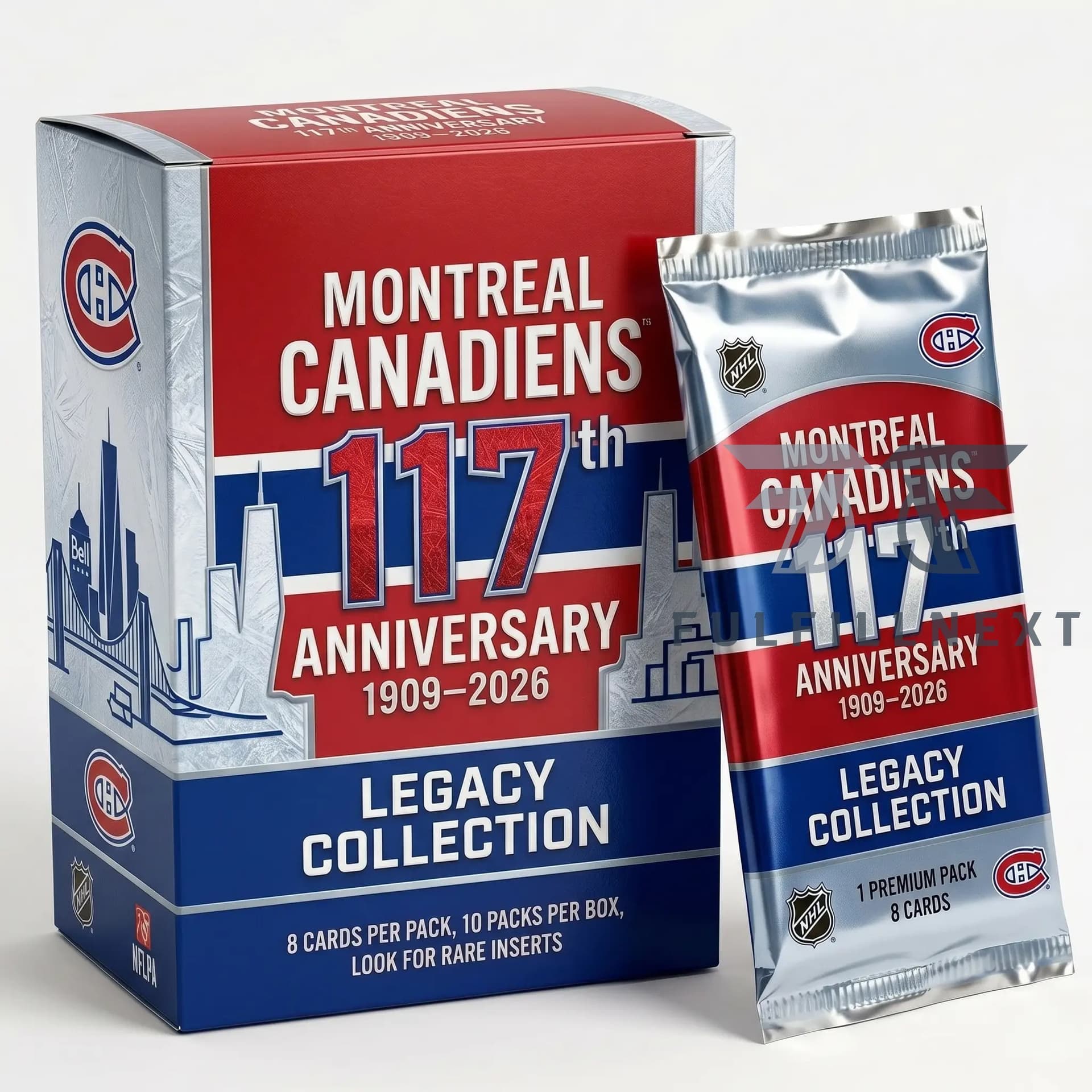 Montreal Canadiens 117th Anniversary Trading Cards - Image 2