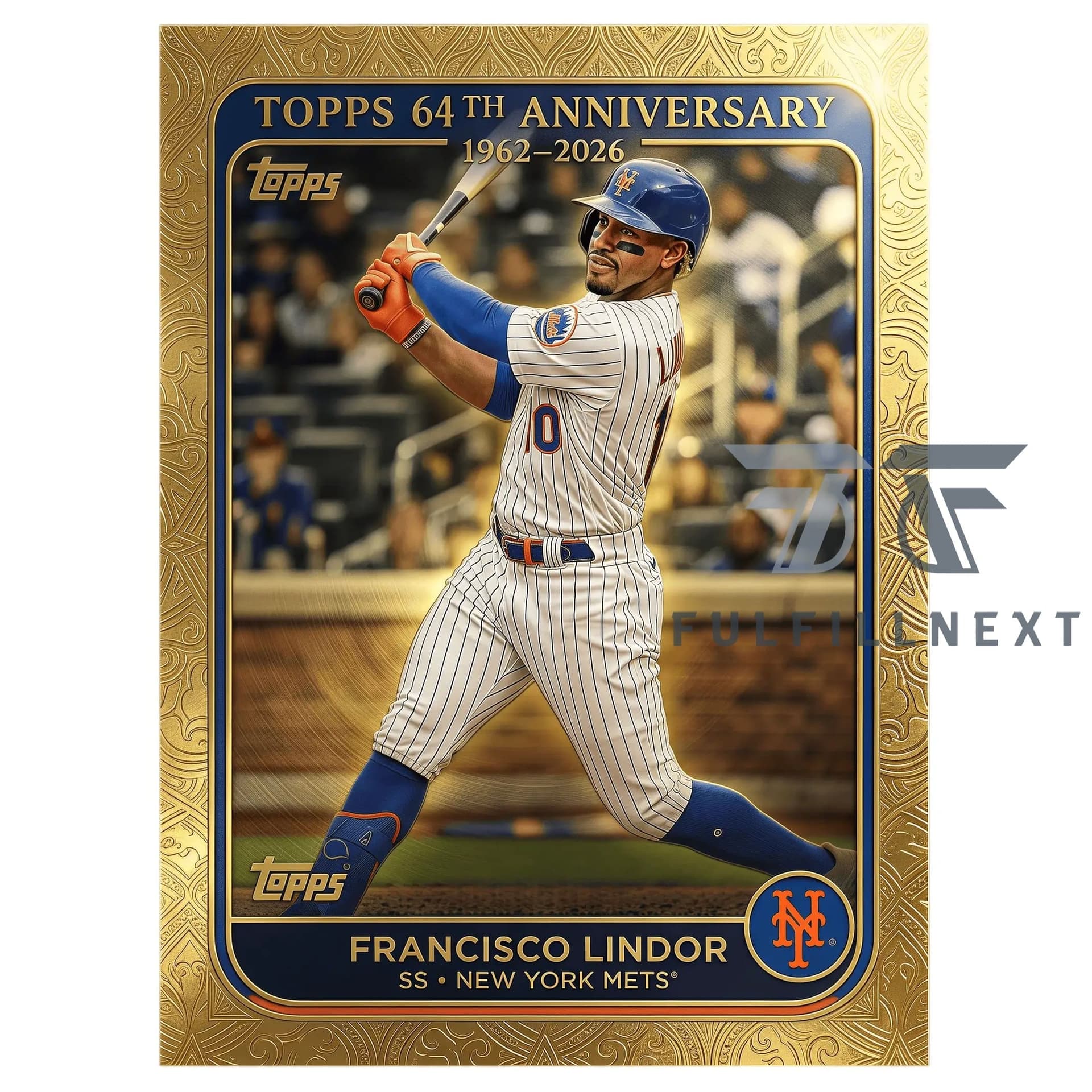 New York Mets 64th Anniversary Trading Cards - Image 3