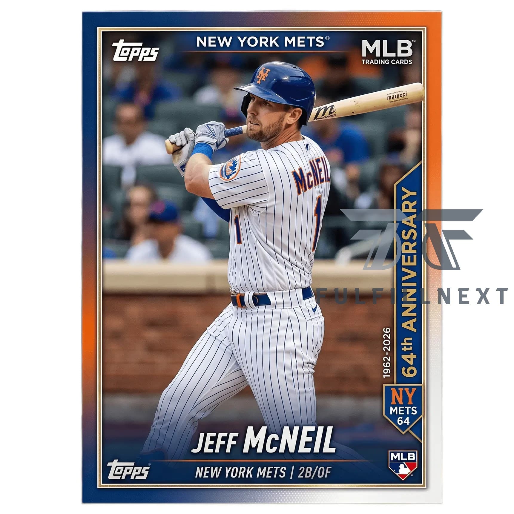 New York Mets 64th Anniversary Trading Cards - Image 7