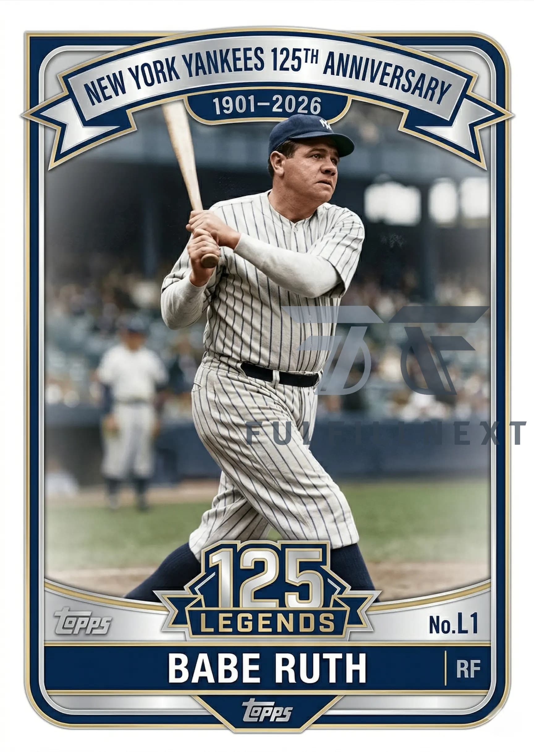 New York Yankees 125th Anniversary Trading Cards - Image 4