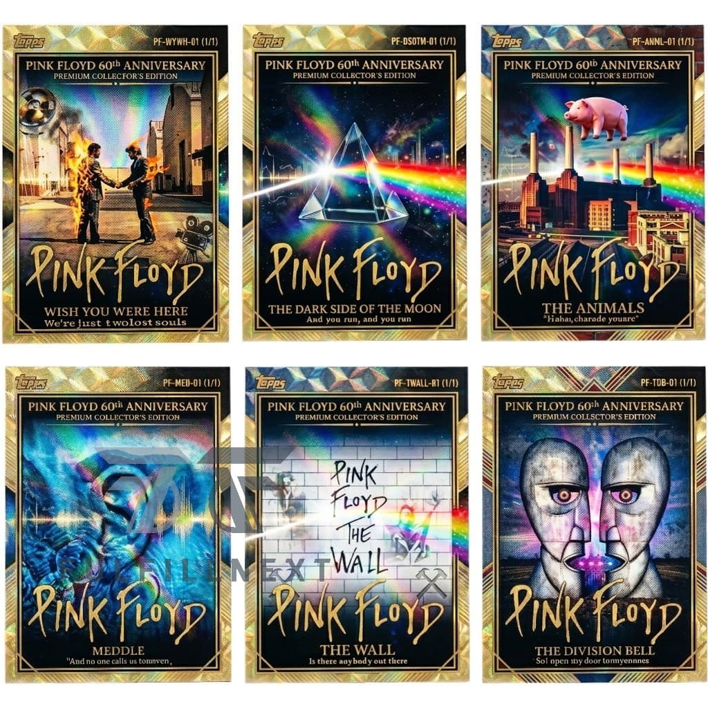 Pink Floyd 60th Anniversary Trading Cards - Image 3