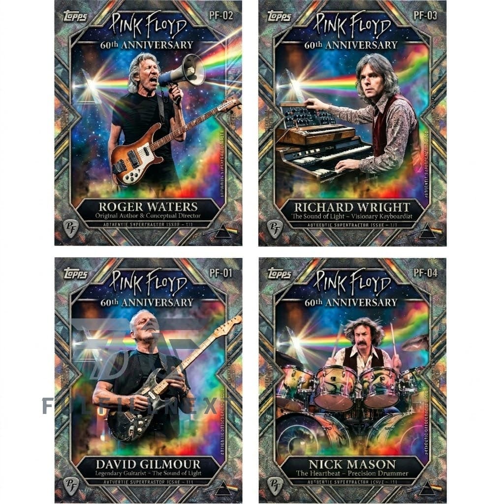 Pink Floyd 60th Anniversary Trading Cards - Image 4