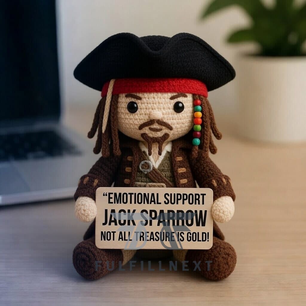 Pirates of the Caribbean Crochet Doll - Image 2