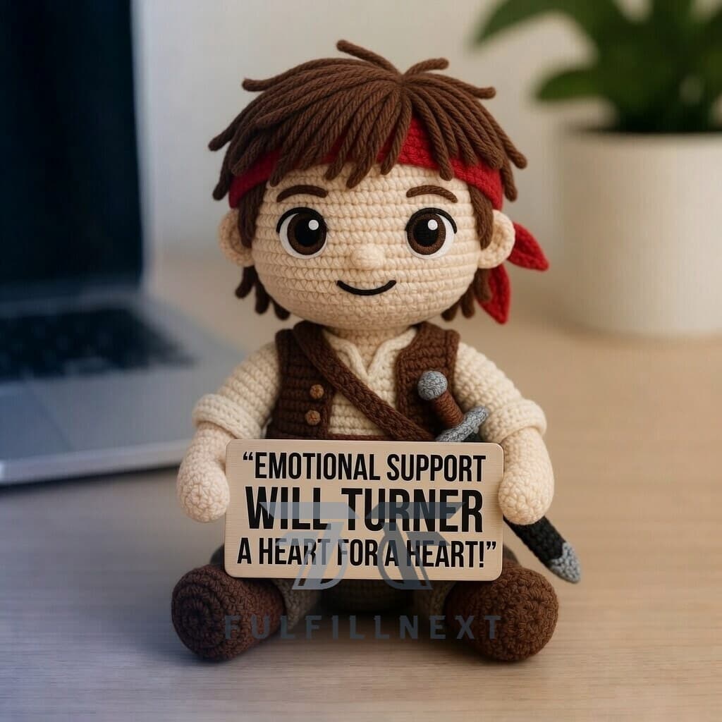 Pirates of the Caribbean Crochet Doll - Image 5