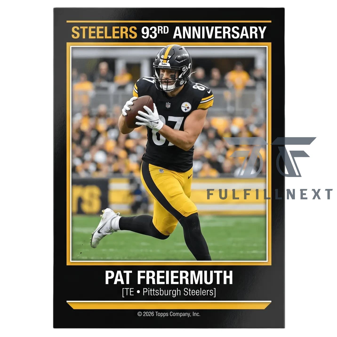 Pittsburgh Steelers 93rd Anniversary Trading Cards - Image 7