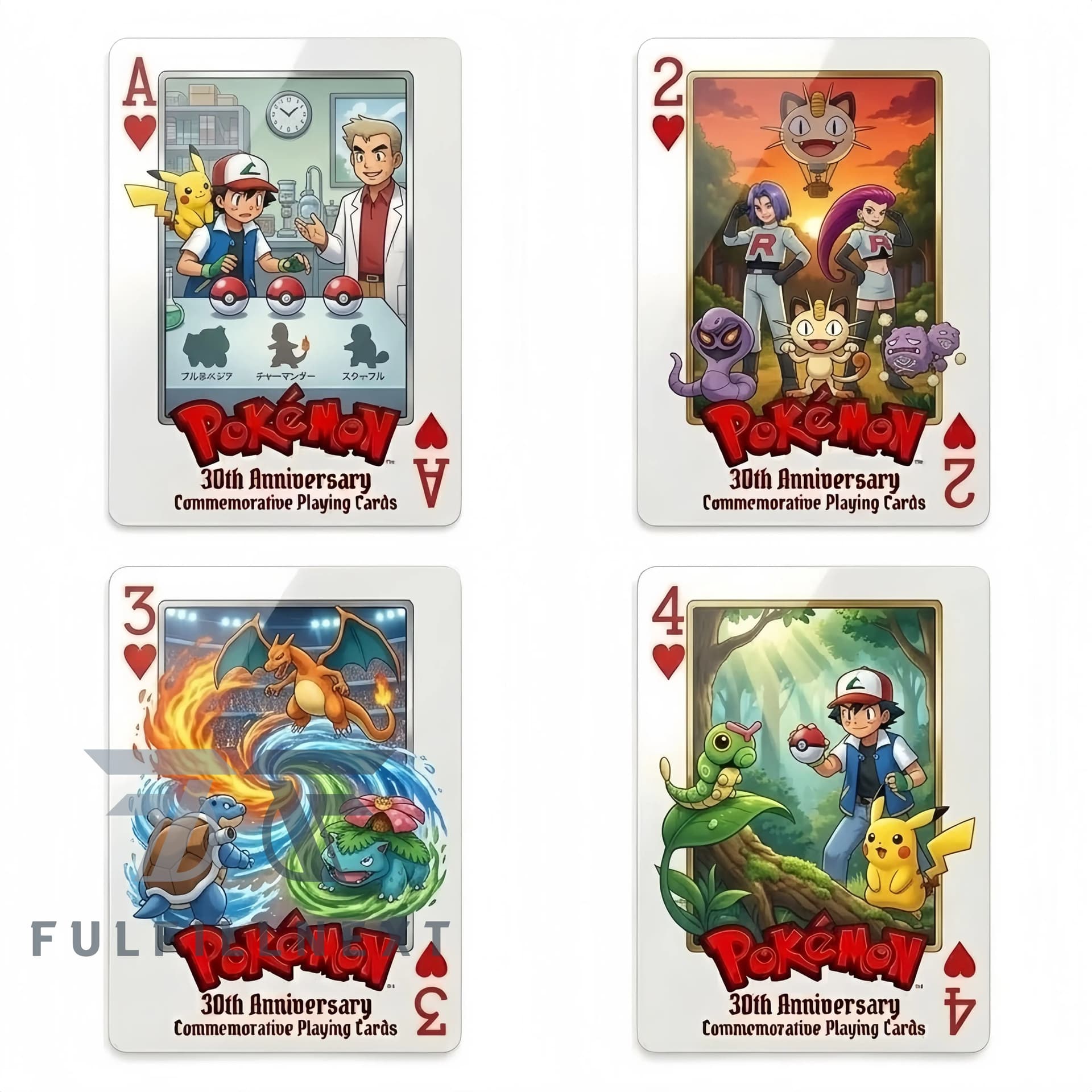 Pokémon 30th Anniversary Playing Cards - Image 3