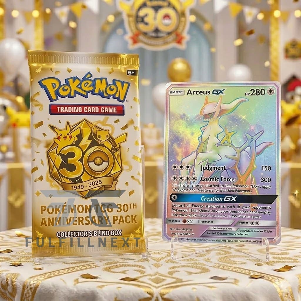 Pokémon 30th Anniversary Trading Cards - Image 2