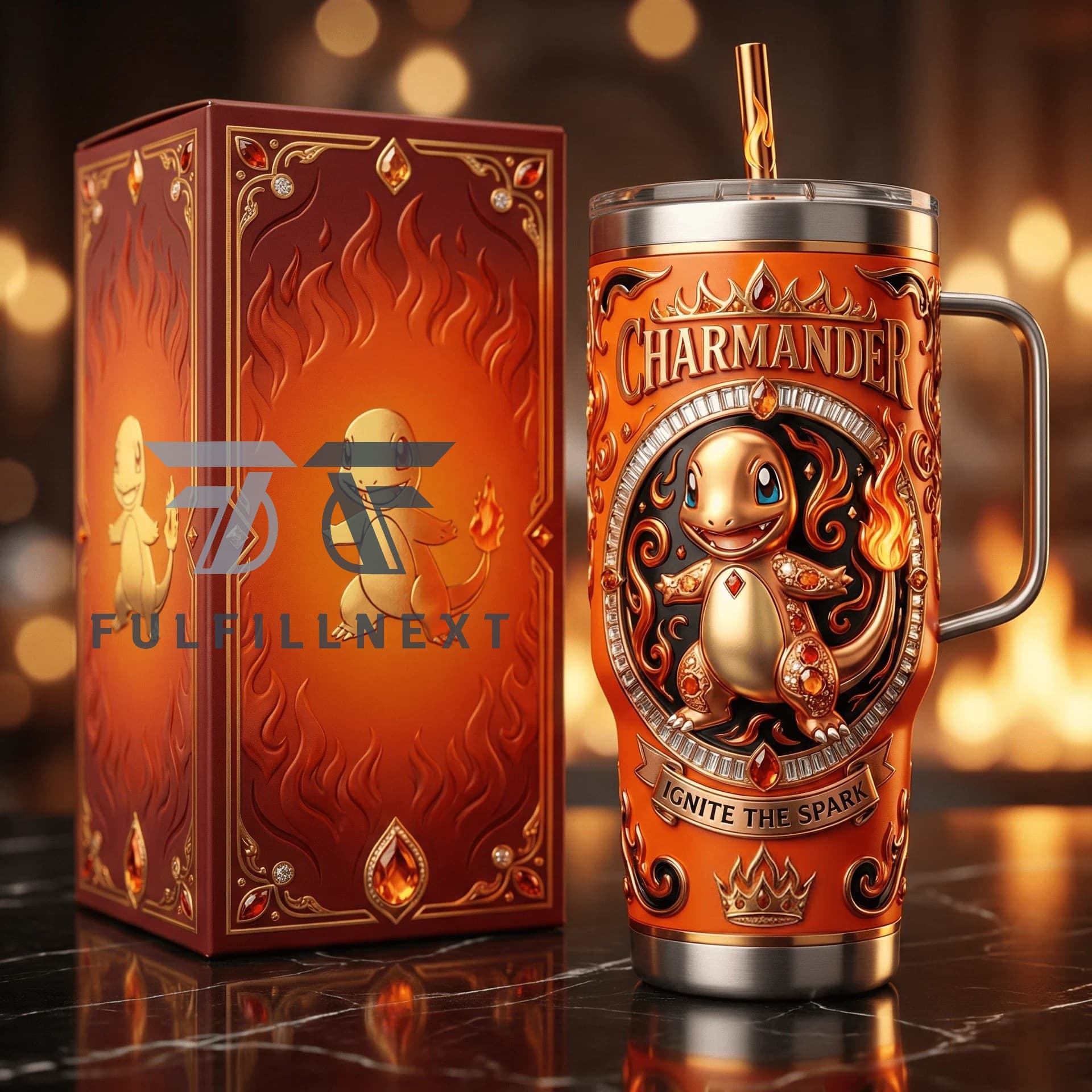 Pokémon Charmander Ignite The Spark Tumbler - Image 3