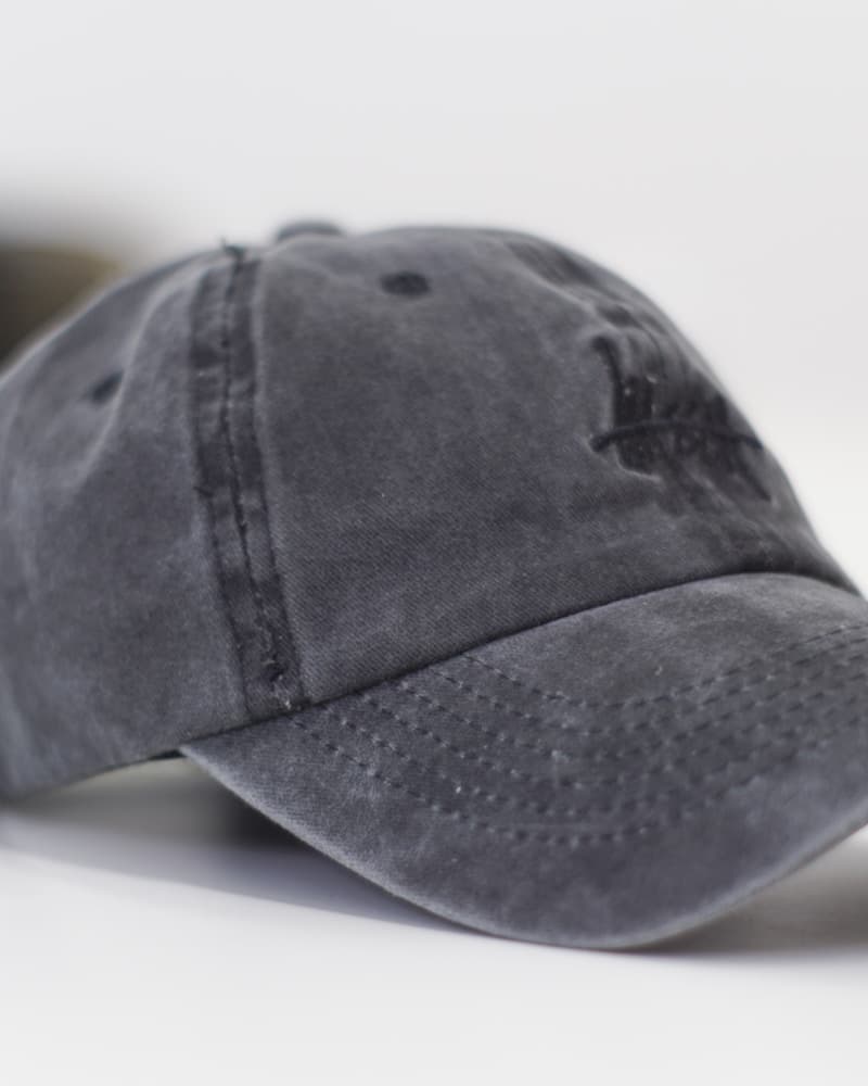 Jesus Is My Savior Trump Is My President USA Navy Blue Embroidered Cap Hat - Image 1