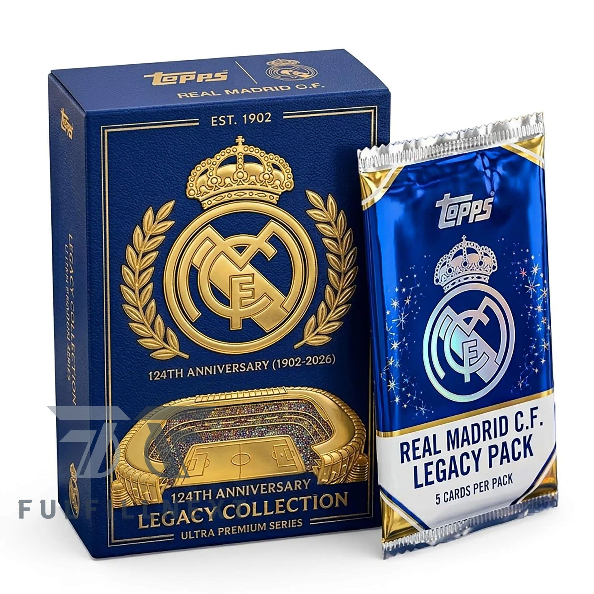Real Madrid C.F. 124th Anniversary Trading Cards - Image 1