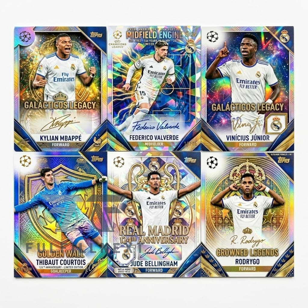 Real Madrid C.F. 124th Anniversary Trading Cards - Image 3