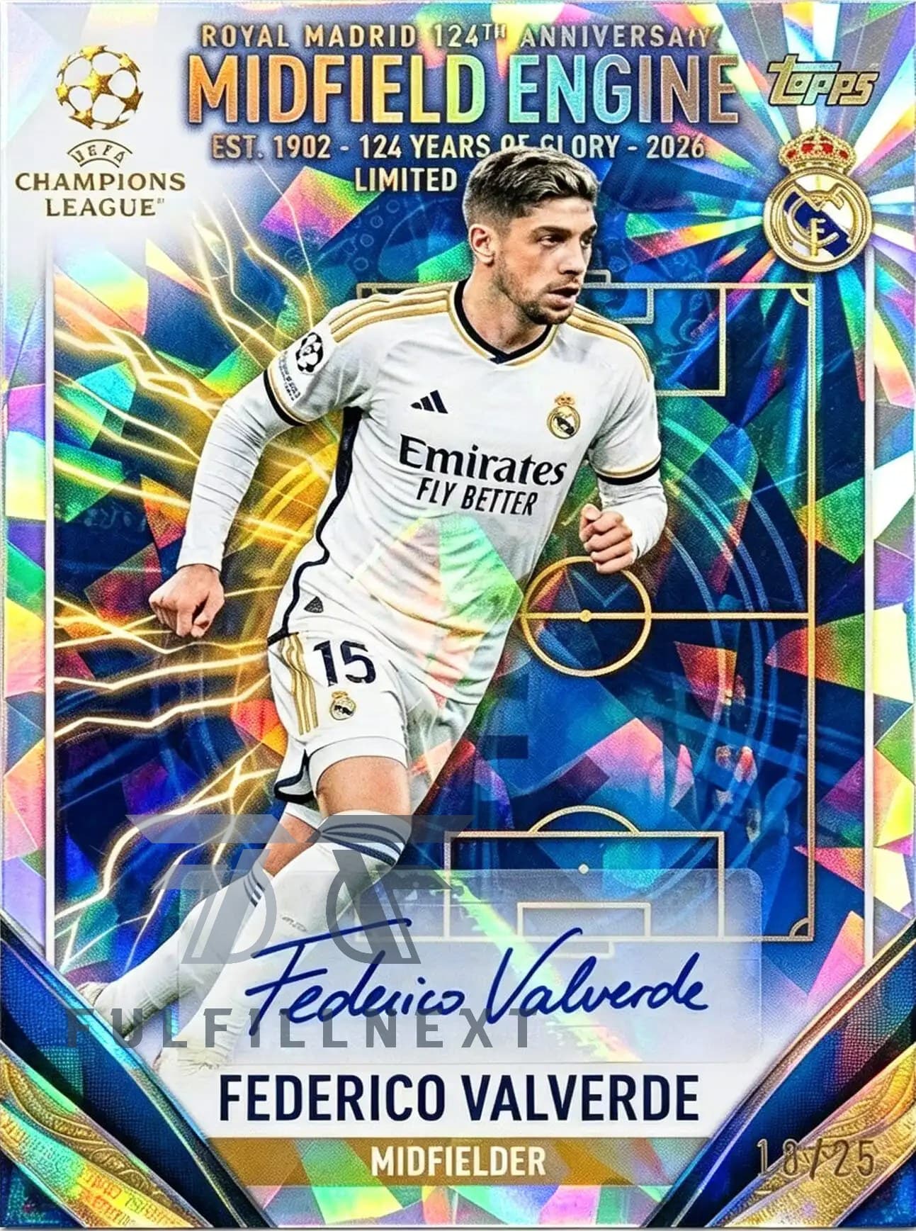 Real Madrid C.F. 124th Anniversary Trading Cards - Image 7