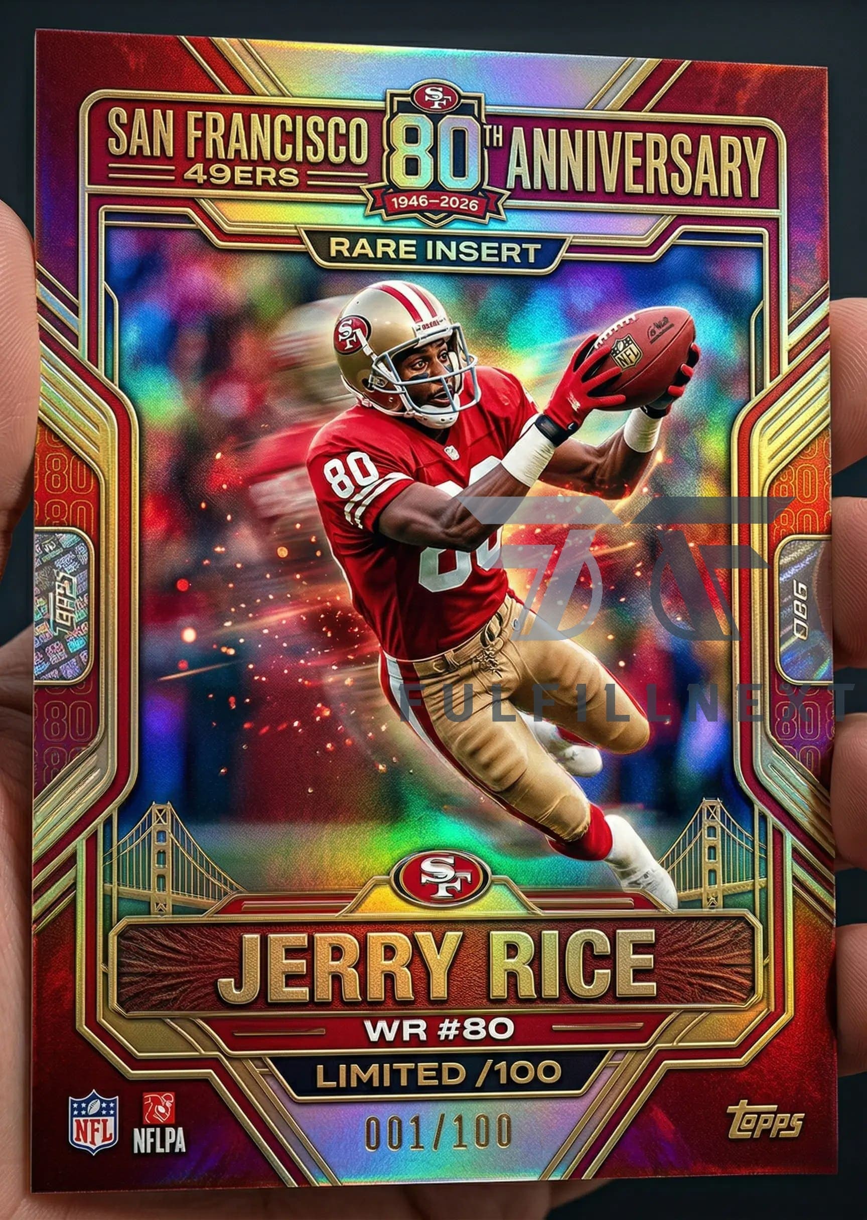 San Francisco 49ers 80th Anniversary Trading Cards Box - Image 2