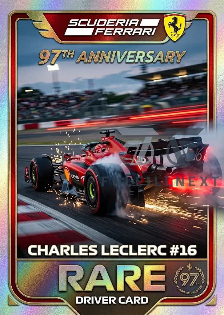 Scuderia Ferrari 97th Anniversary Card Packs - Image 2