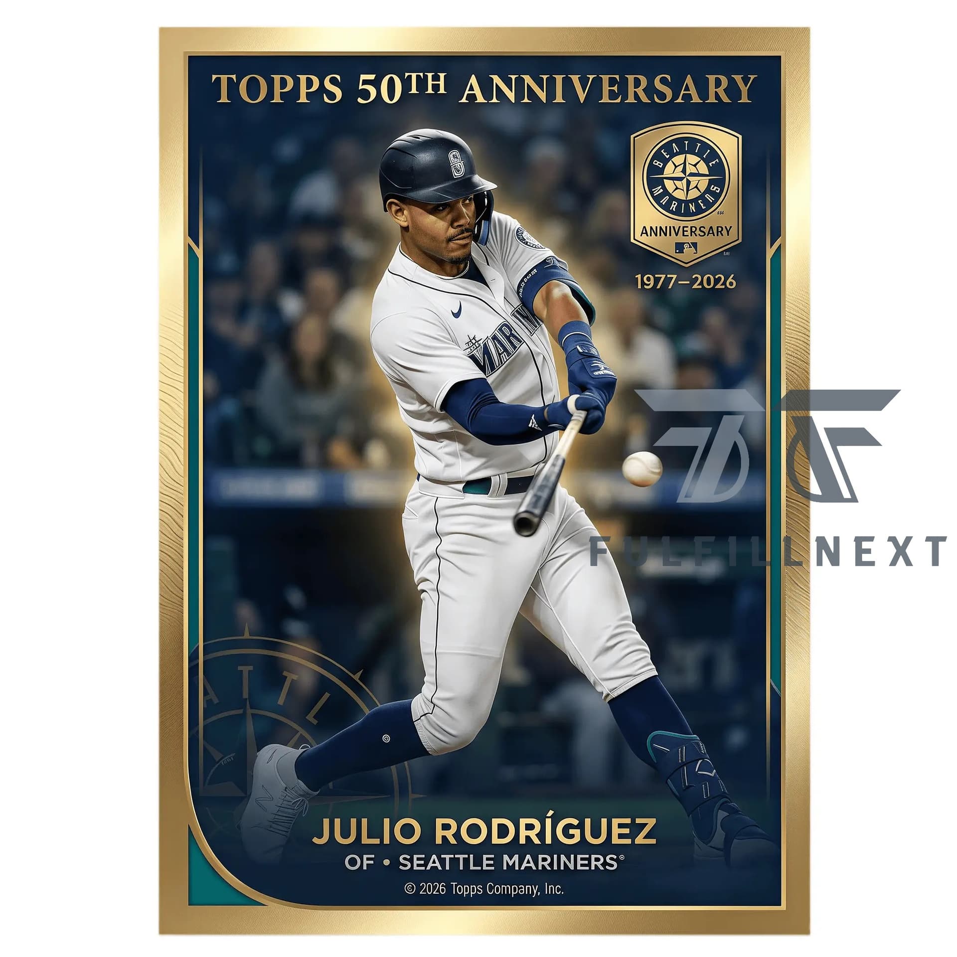 Seattle Mariners 50th Anniversary Trading Cards - Image 3