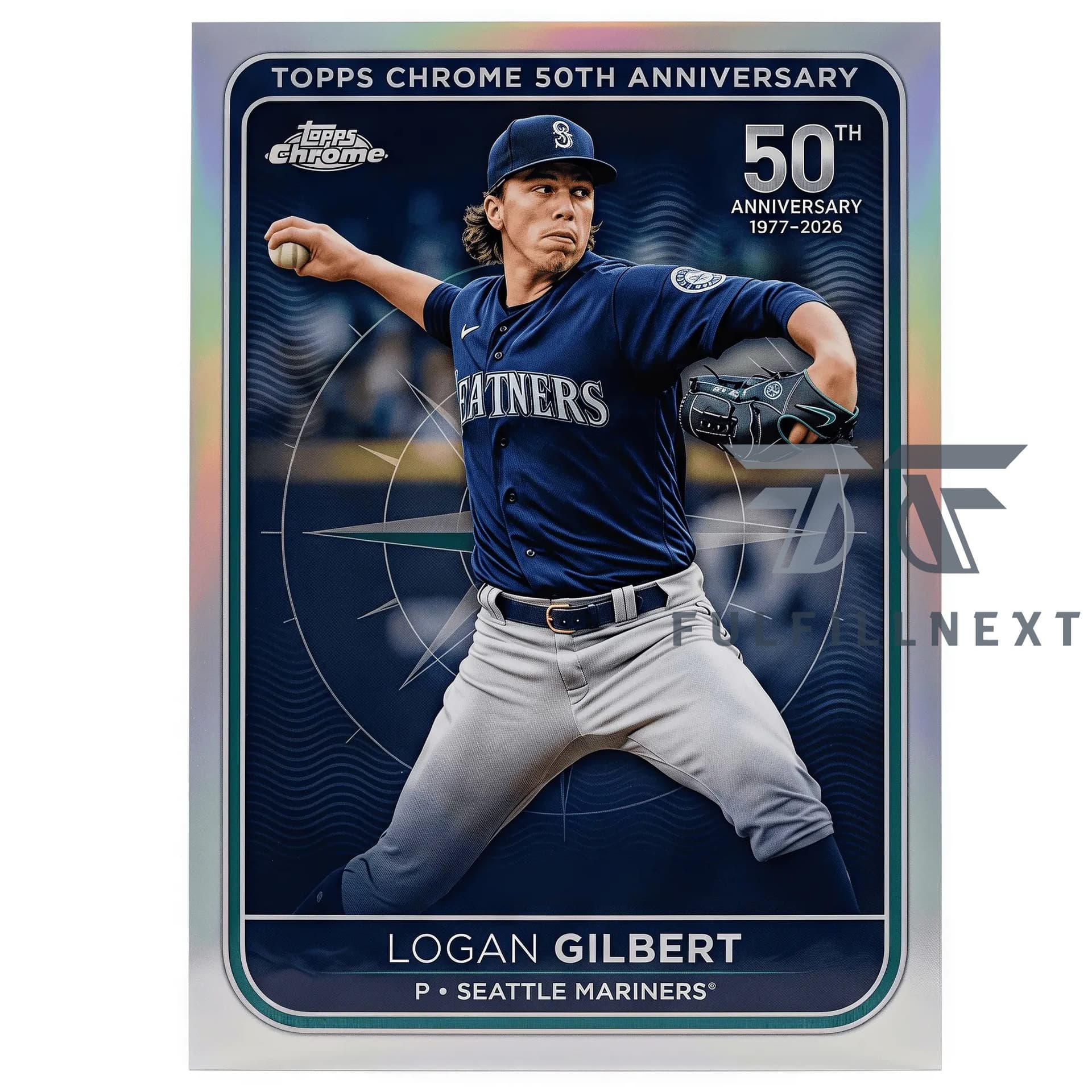Seattle Mariners 50th Anniversary Trading Cards - Image 4