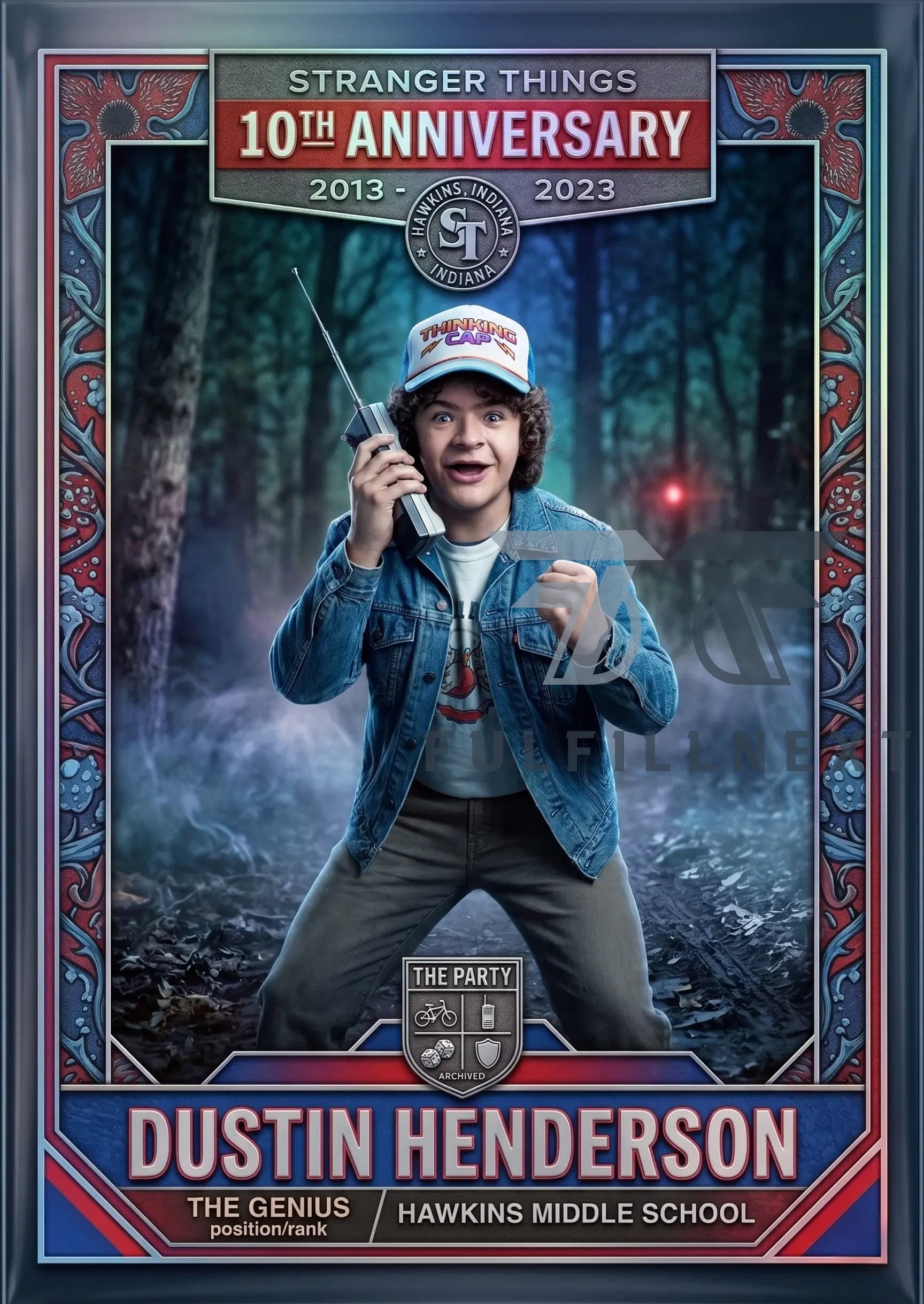Stranger Things 10th Anniversary Card Collection - Image 3