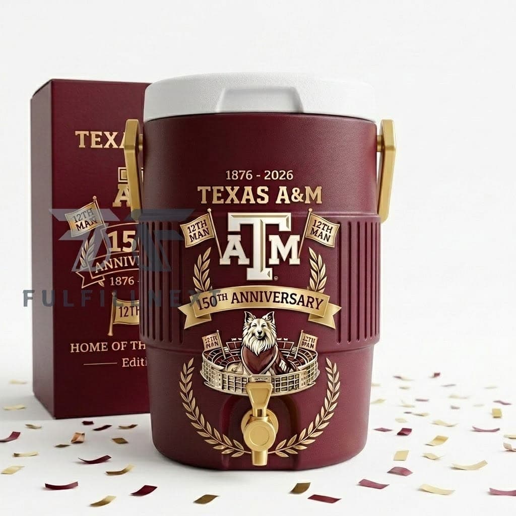 Texas A&M 150th Anniversary Dugout Cooler Cup - Image 1