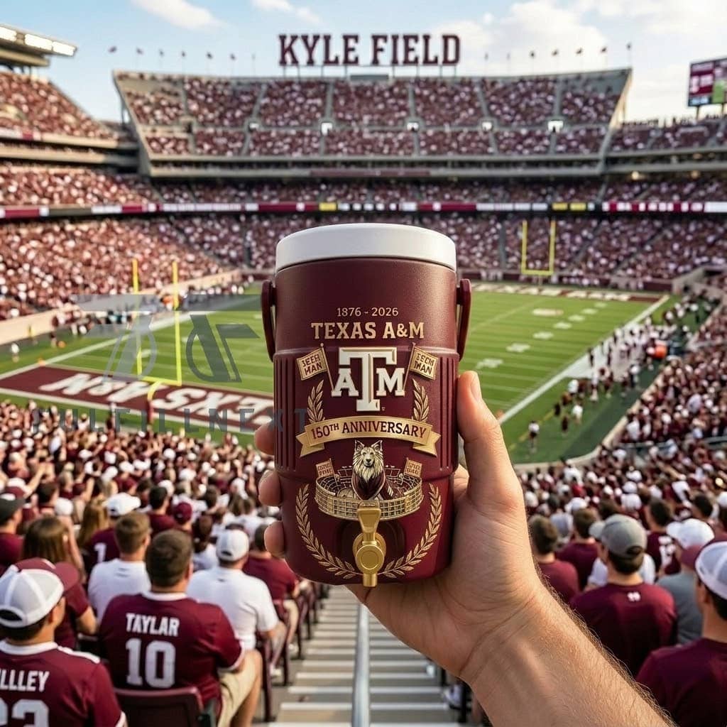 Texas A&M 150th Anniversary Dugout Cooler Cup - Image 3