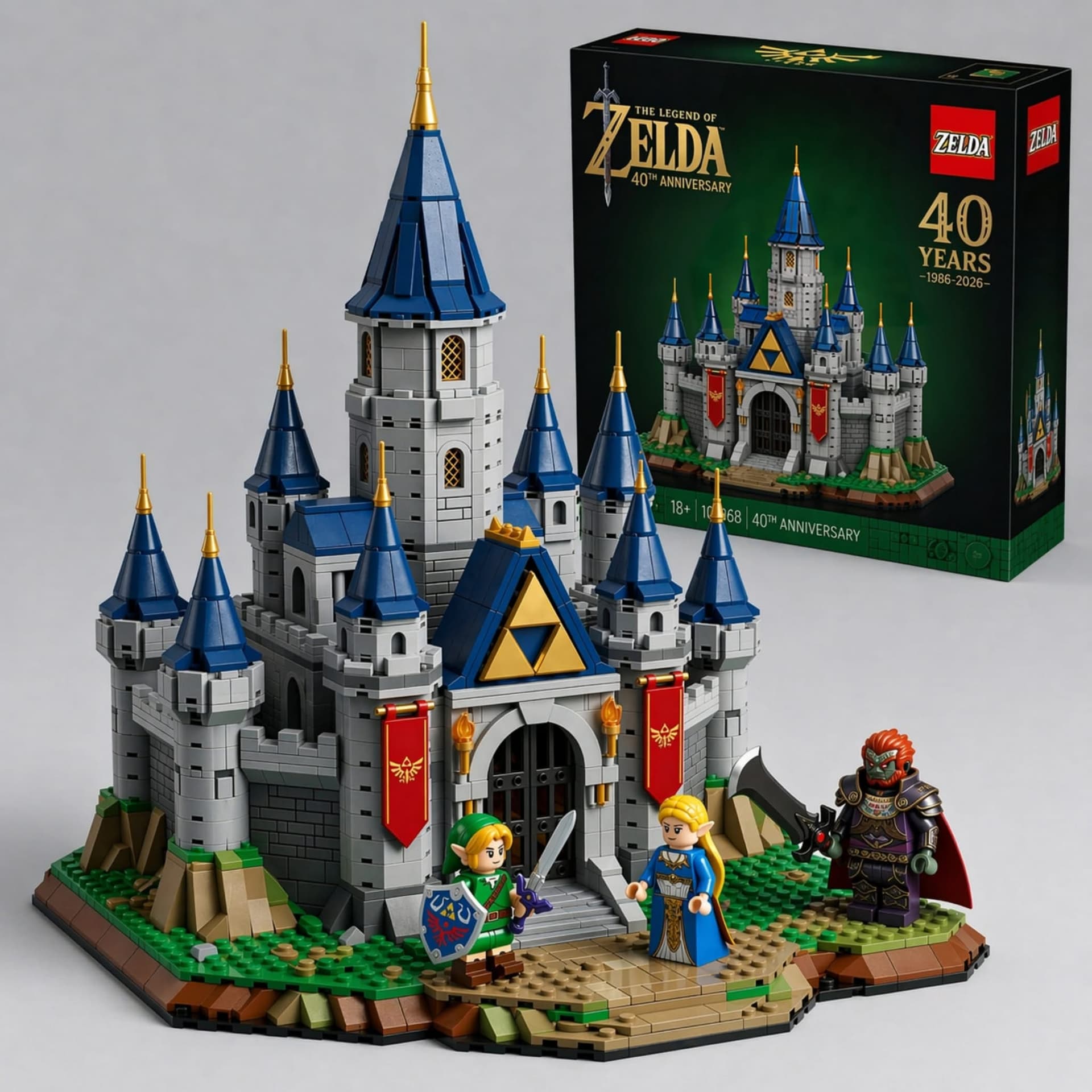 The Legend of Zelda 40th Anniversary LEGO Set - Image 1