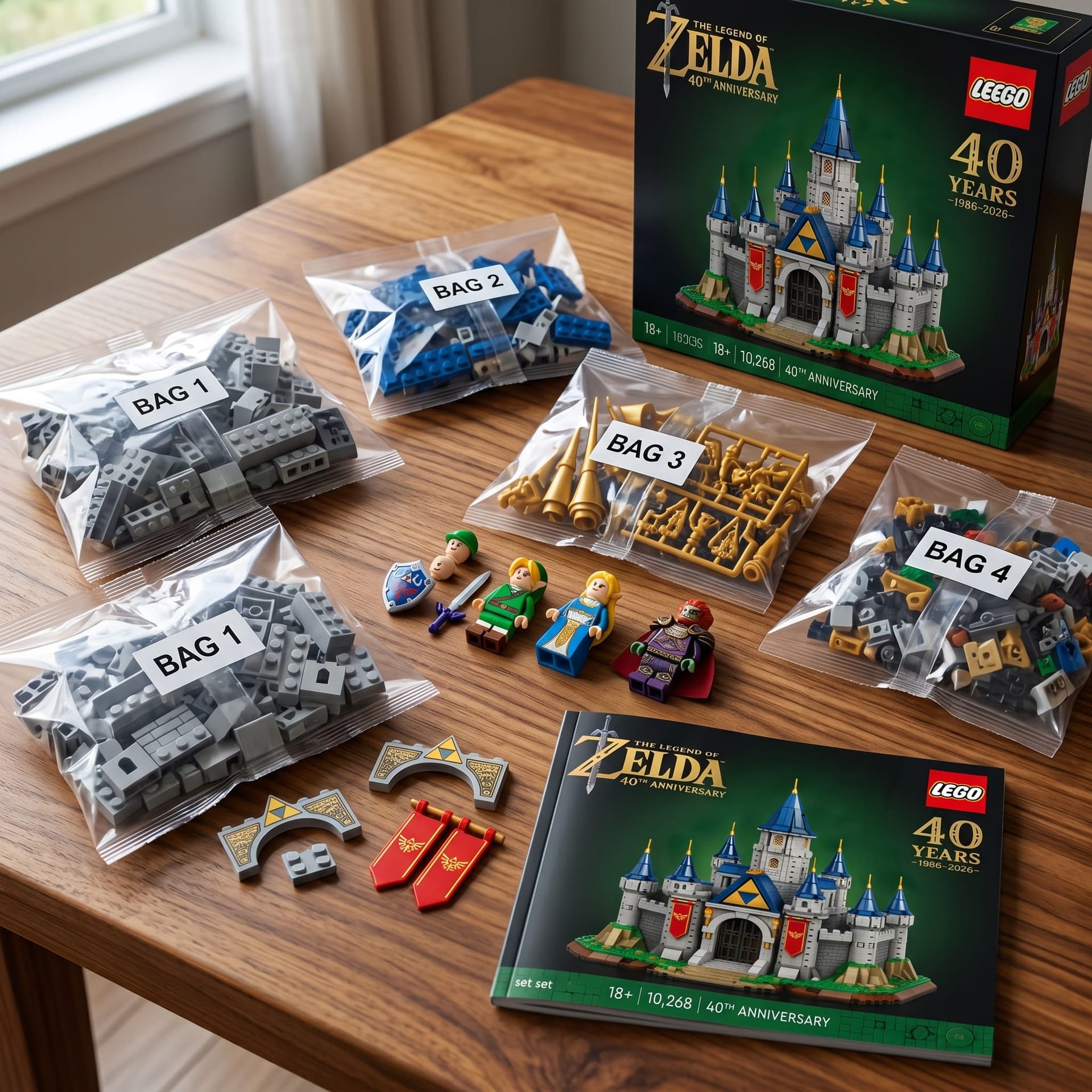 The Legend of Zelda 40th Anniversary LEGO Set - Image 2