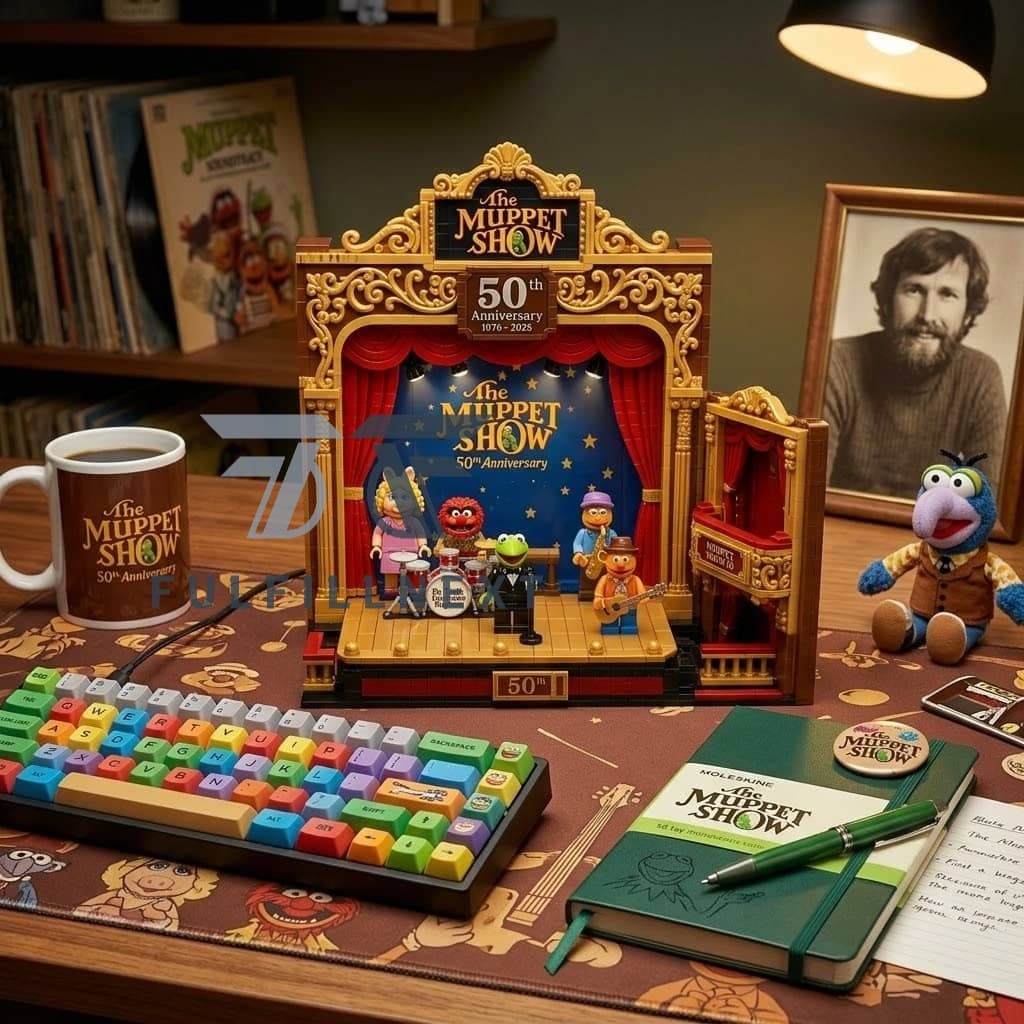 The Muppet Show 50th Anniversary 1976-2036 Building Blocks Set - Image 3