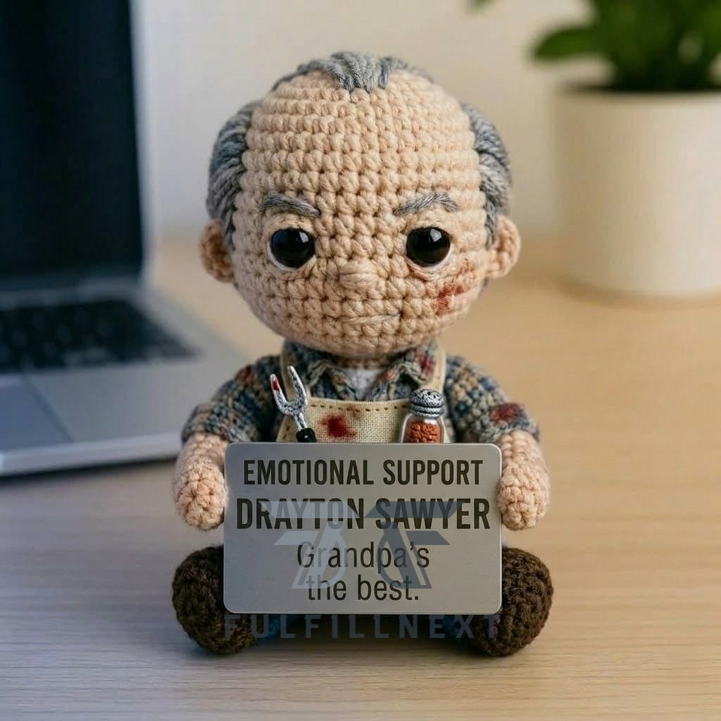 The Texas Chainsaw Massacre 2 40th Anniversary Crochet Doll - Image 3