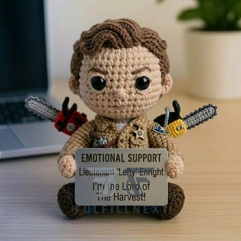 The Texas Chainsaw Massacre 2 40th Anniversary Crochet Doll - Image 5