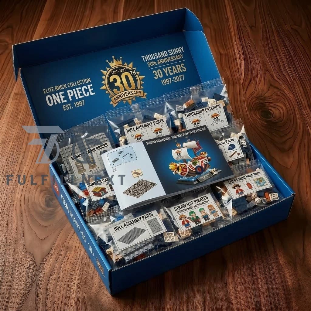 Thousand Sunny 30th Anniversary Building Bricks Set - Image 2