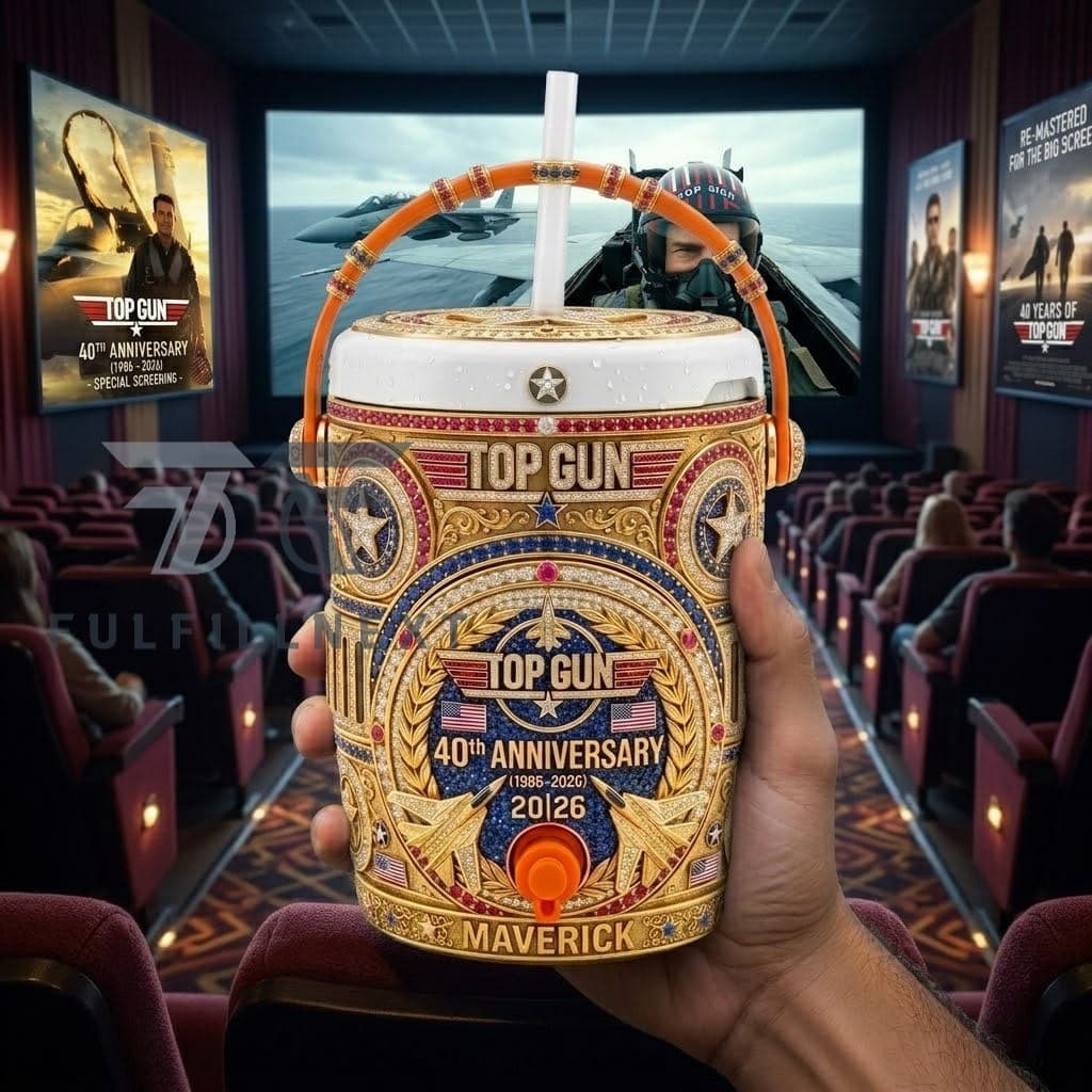 Top Gun 40th Anniversary Commemorative Dugout Cooler Cup - Image 3