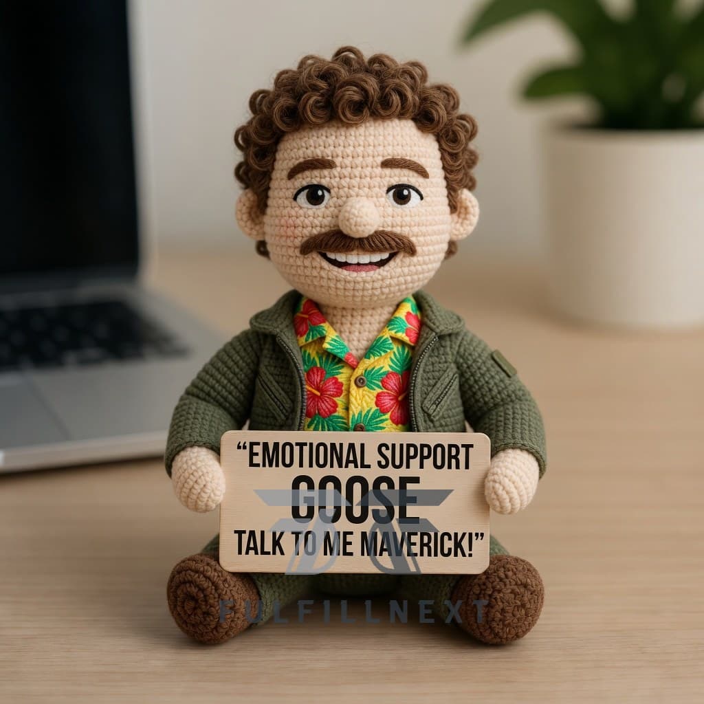 Top Gun 40th Anniversary Crochet Doll - Image 2