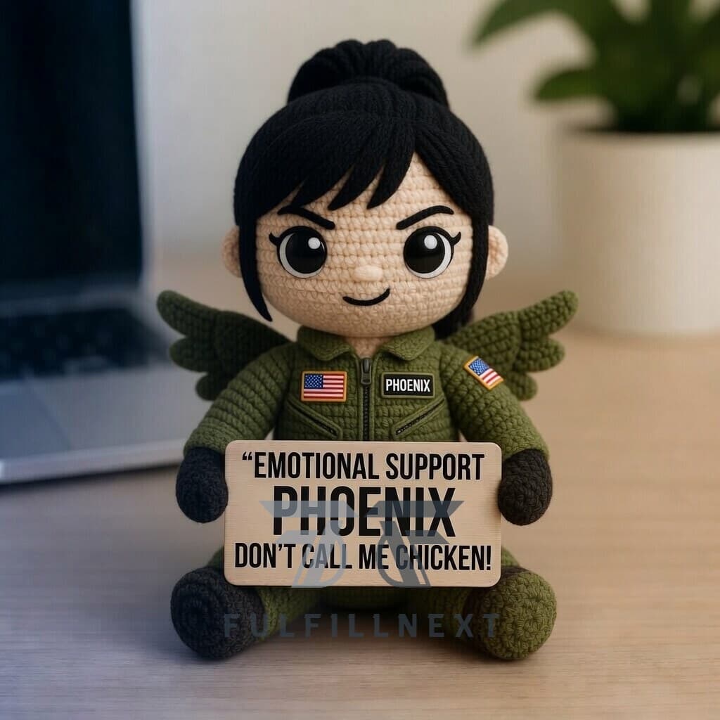 Top Gun 40th Anniversary Crochet Doll - Image 4