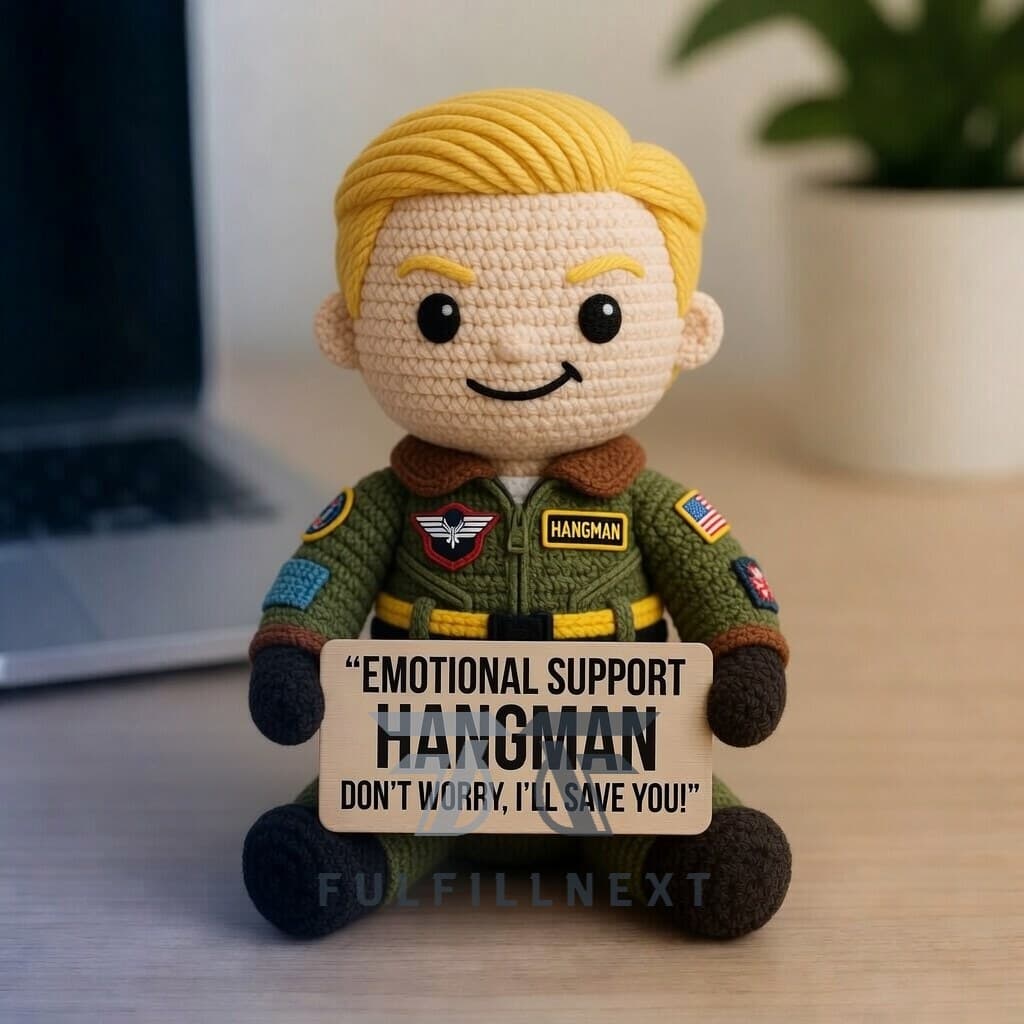 Top Gun 40th Anniversary Crochet Doll - Image 5