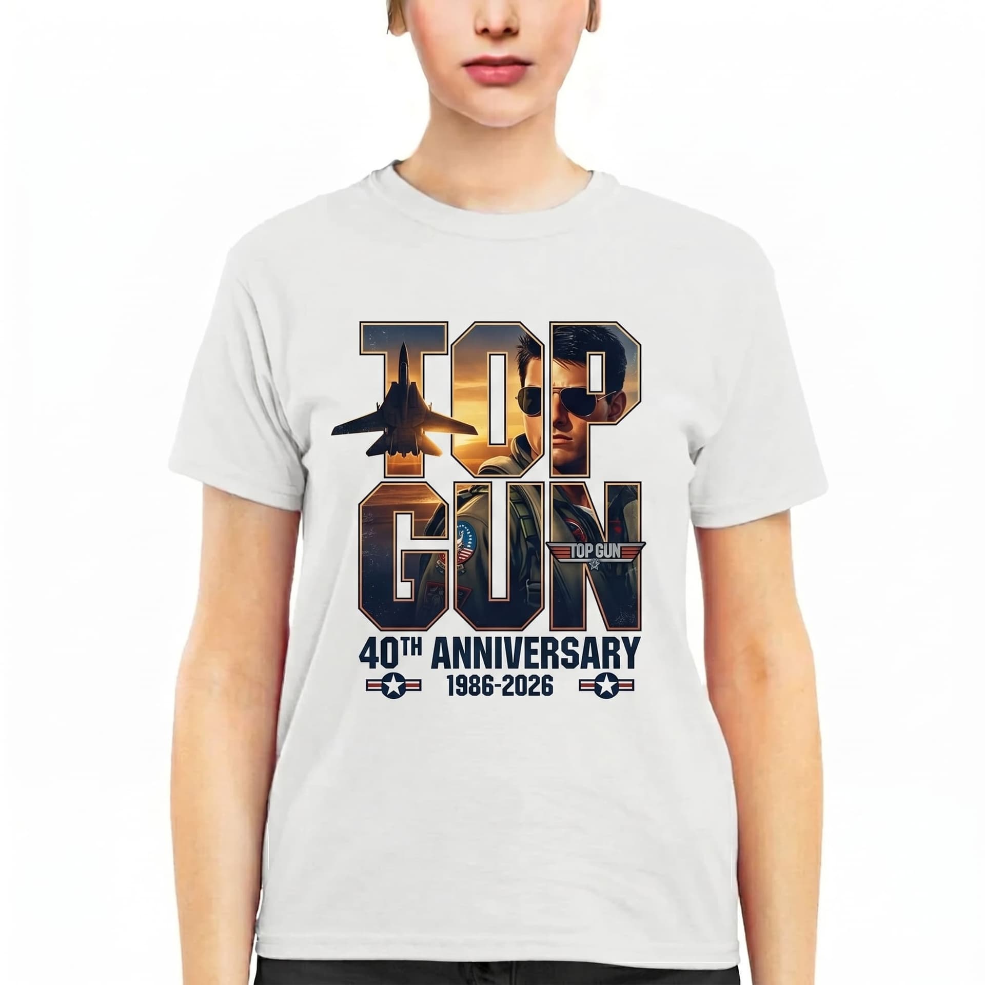 Top Gun 40th Anniversary T-Shirt - Image 2