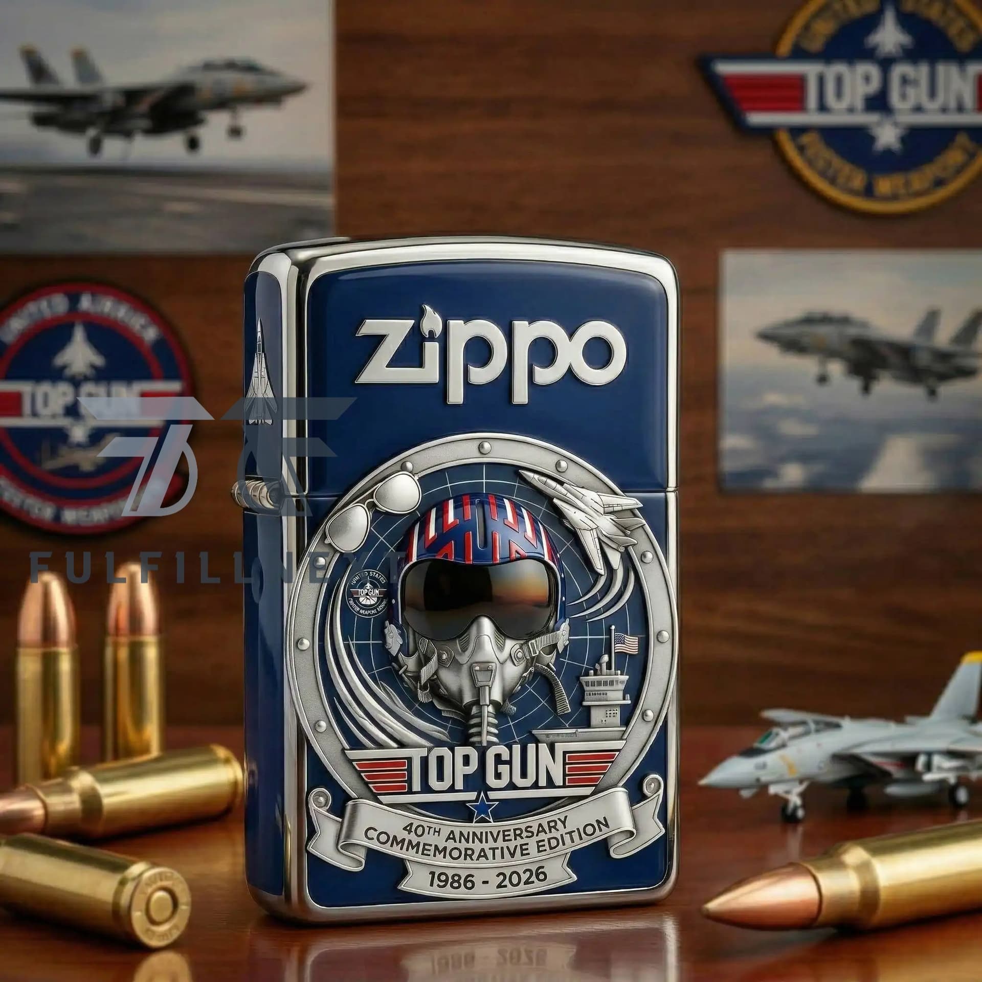Top Gun 40th Anniversary Zippo Lighter - Image 2