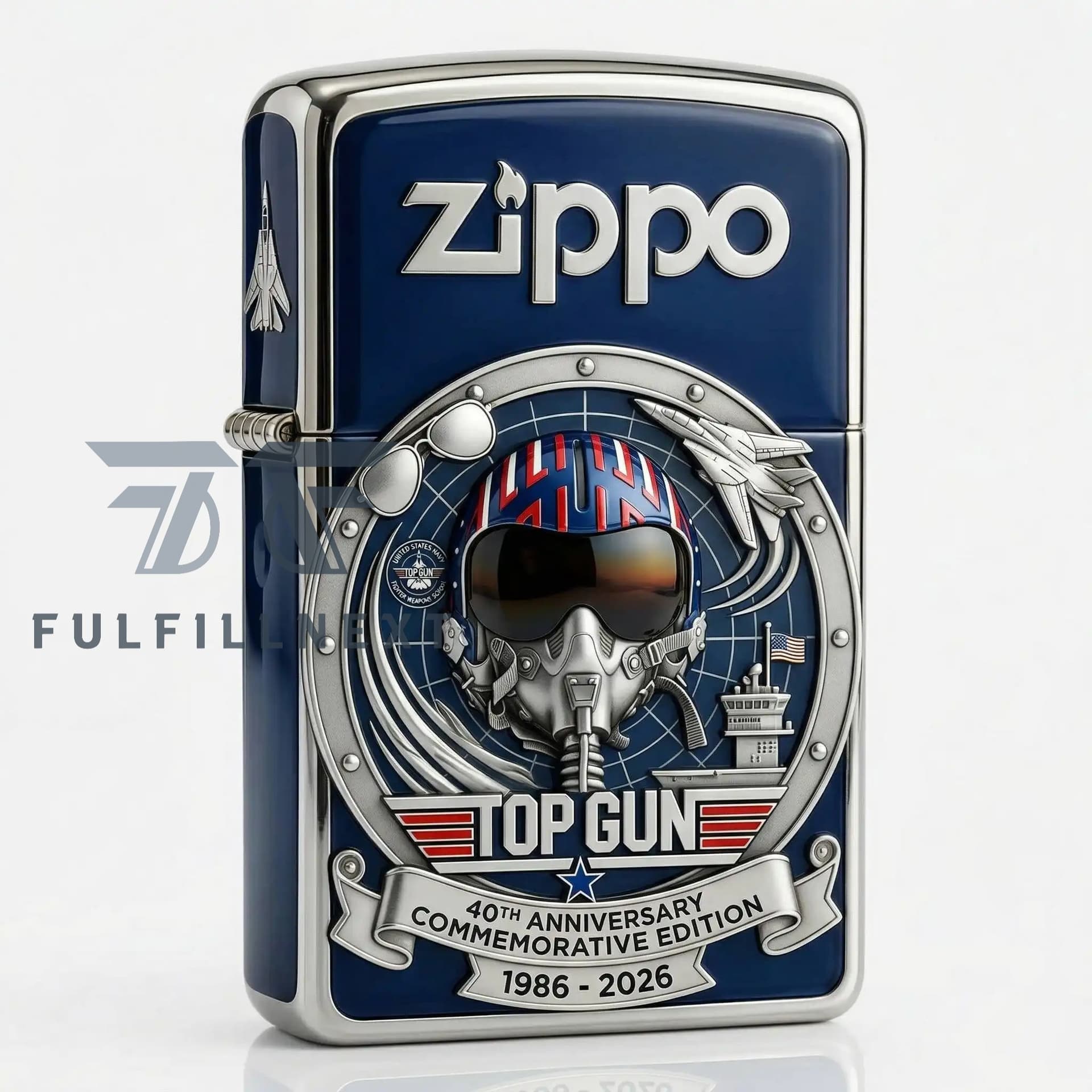 Top Gun 40th Anniversary Zippo Lighter - Image 3