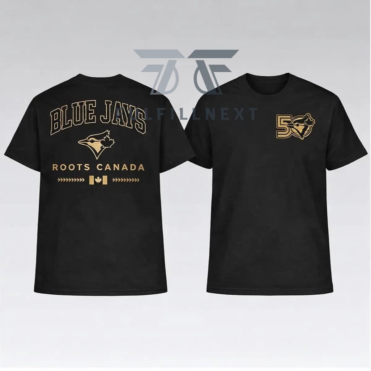 Toronto Blue Jays 50th Anniversary T-Shirt - Image 1