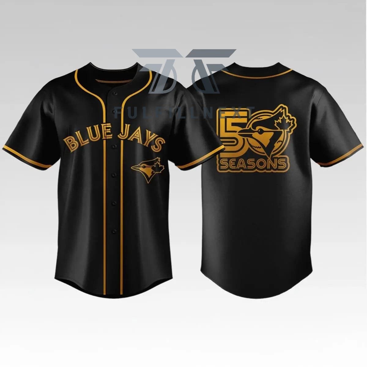 Toronto Blue Jays 50th Seasons Baseball Jersey - Image 1
