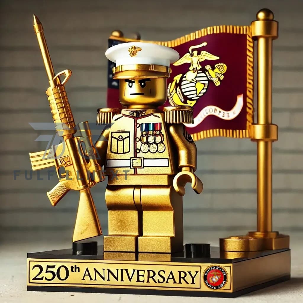 US Navy 250th Anniversary Lego Building Set - Image 2