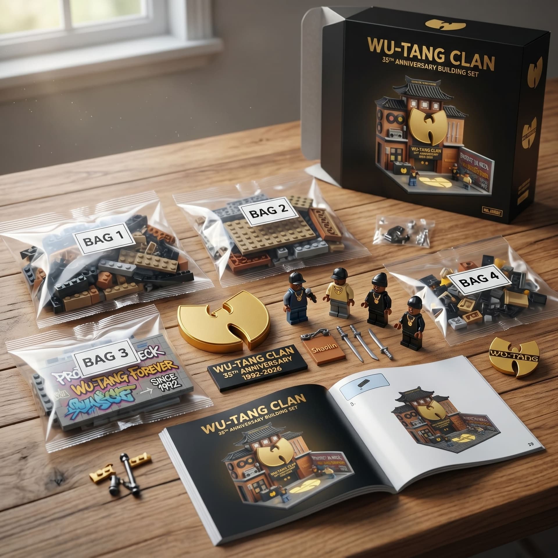 Wu-Tang Clan 35th Anniversary Building Block Set - Image 2