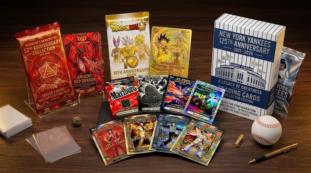 Best Anniversary Trading Card Sets 2026: 5 Collectible Releases Worth Hunting