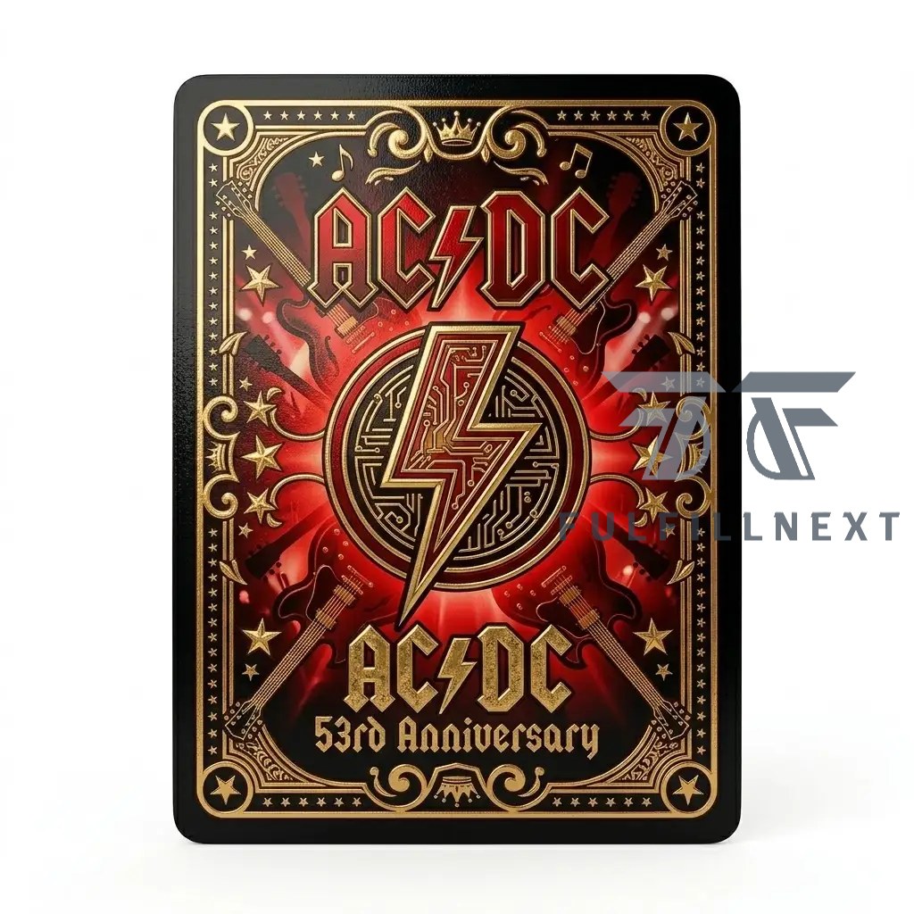 AC/DC 53rd Anniversary Playing Cards - Image 6